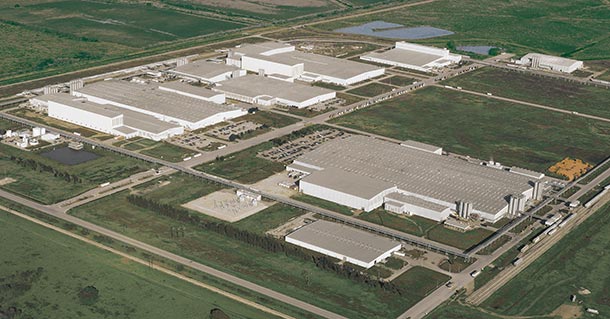 Inteplast Group's 700 acre plant in Lolita, Texas